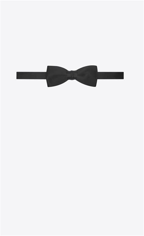 Yves bow tie in silk satin 